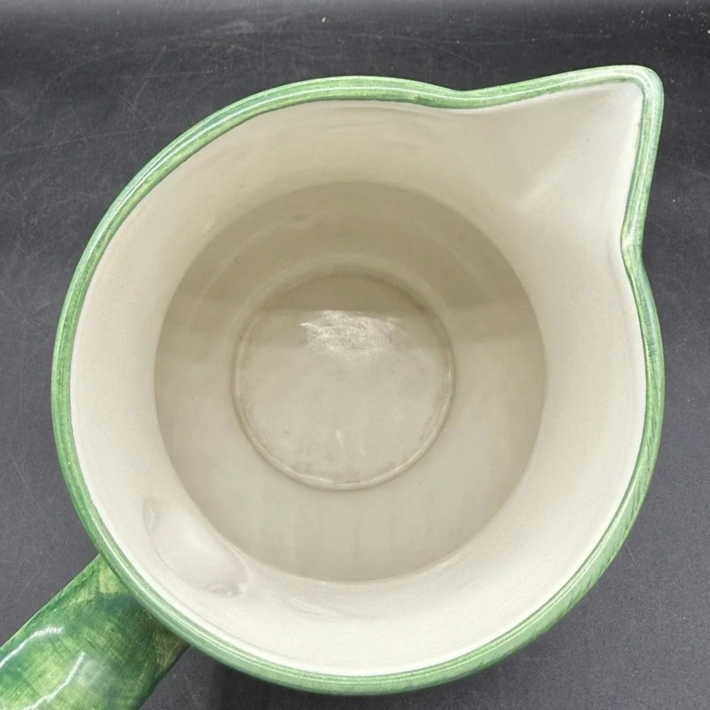 Villeroy & Boch French Country Pitcher Large Yellow Green Cottage Boho
